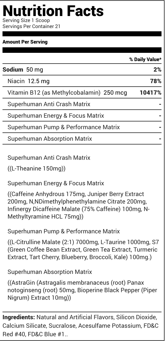 Alpha Lion Superhuman Supreme Sweet Black Cherry