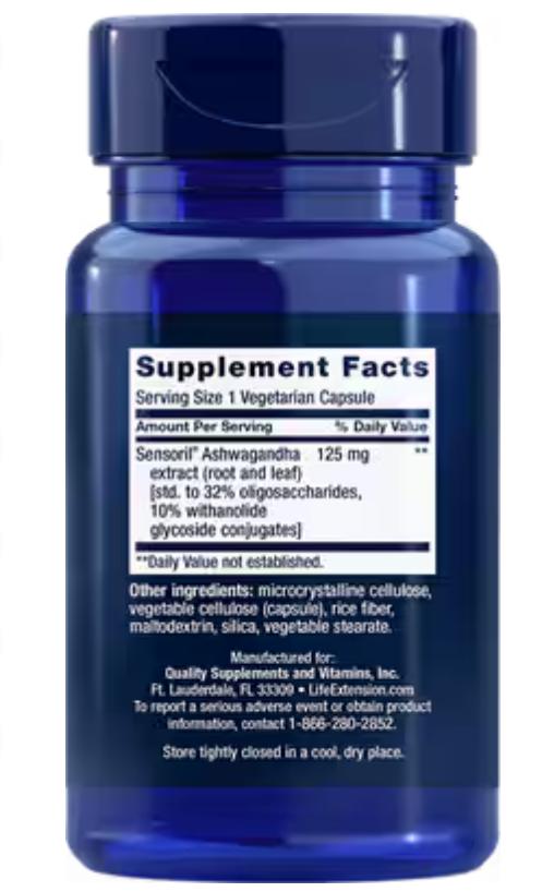 Optimized Ashwagandha