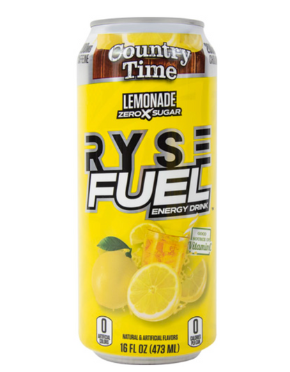 Ryse Supplements Fuel RTD Fuel RTD Country Time Lemonade