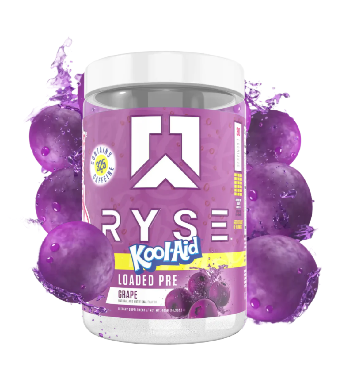 Ryse Supplements Loaded Pre-Workout Kool Aid Grape