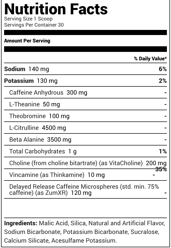 Ryse Supplements Loaded Pre-Workout Bazooka Classic Grape