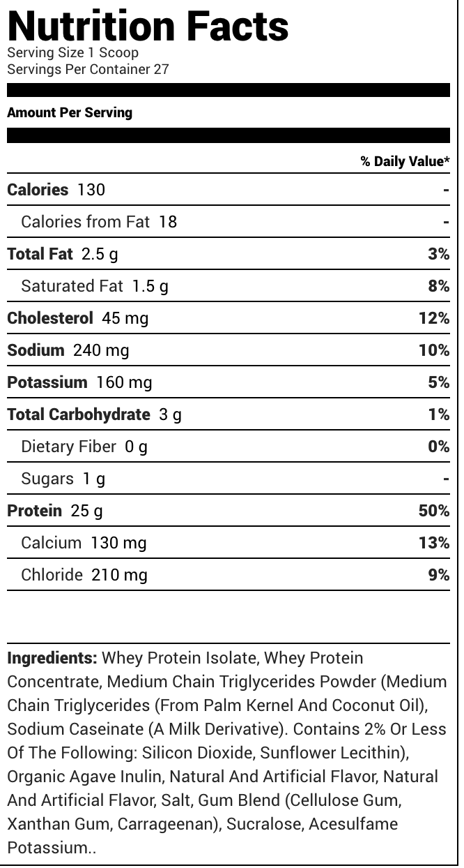 Ryse Supplements Loaded Protein Fruity Crunch