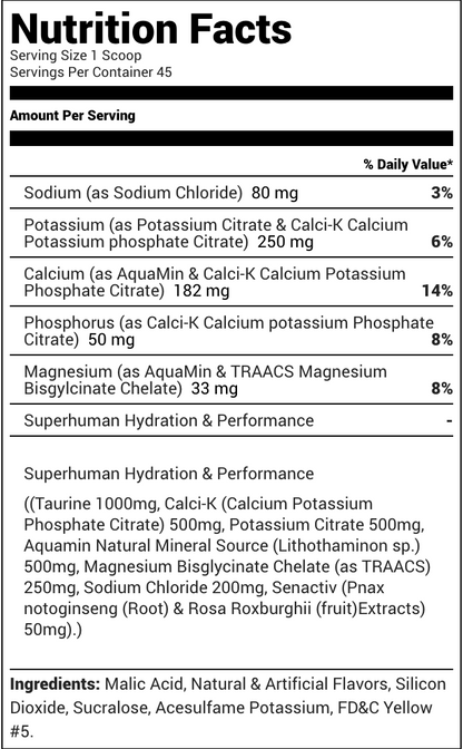 Alpha Lion Hydration Superhuman Hydration