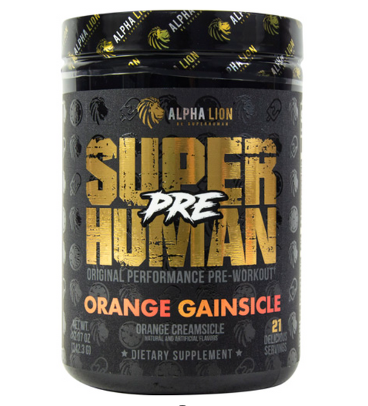 Alpha Lion Superhuman Pre Orange Gainsicle