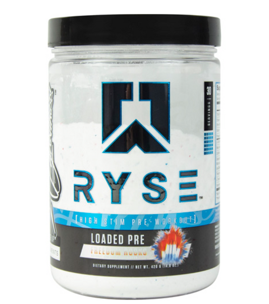 Ryse Supplements Loaded Pre-Workout Freedom Rocks