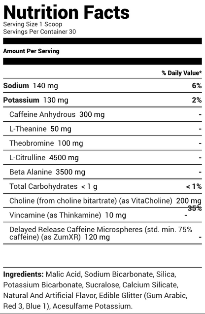 Ryse Supplements Loaded Pre-Workout Freedom Rocks