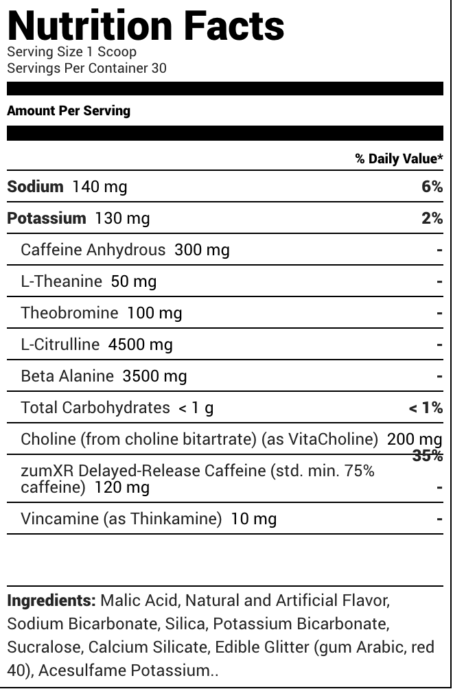 Ryse Supplements Loaded Pre-Workout Tiger's Blood