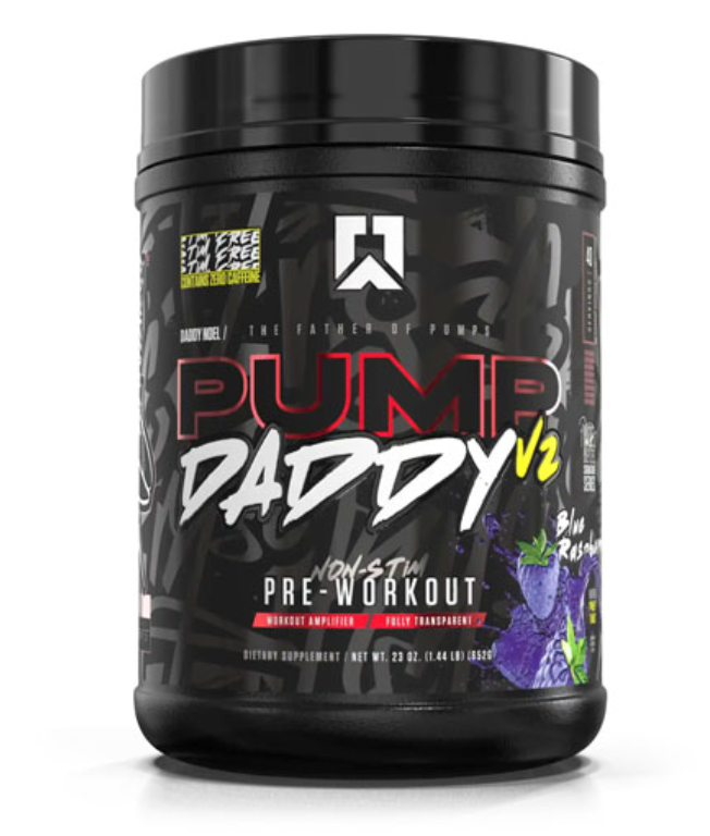 Ryse Supplements Pump Daddy V2 Blue Raspberry