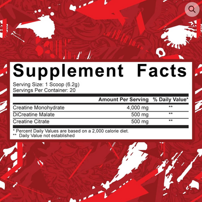5% Nutrition Code Red Creatine