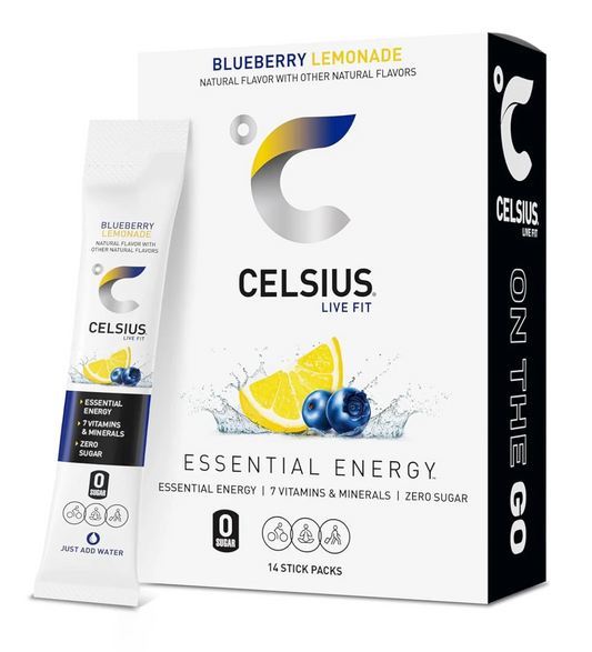Celsius On-The-Go Sticks | Energy Drink Powder Packets